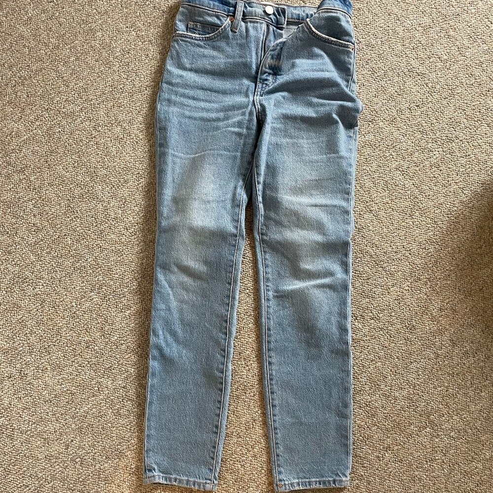 OAK & FORT Straight Leg Jeans